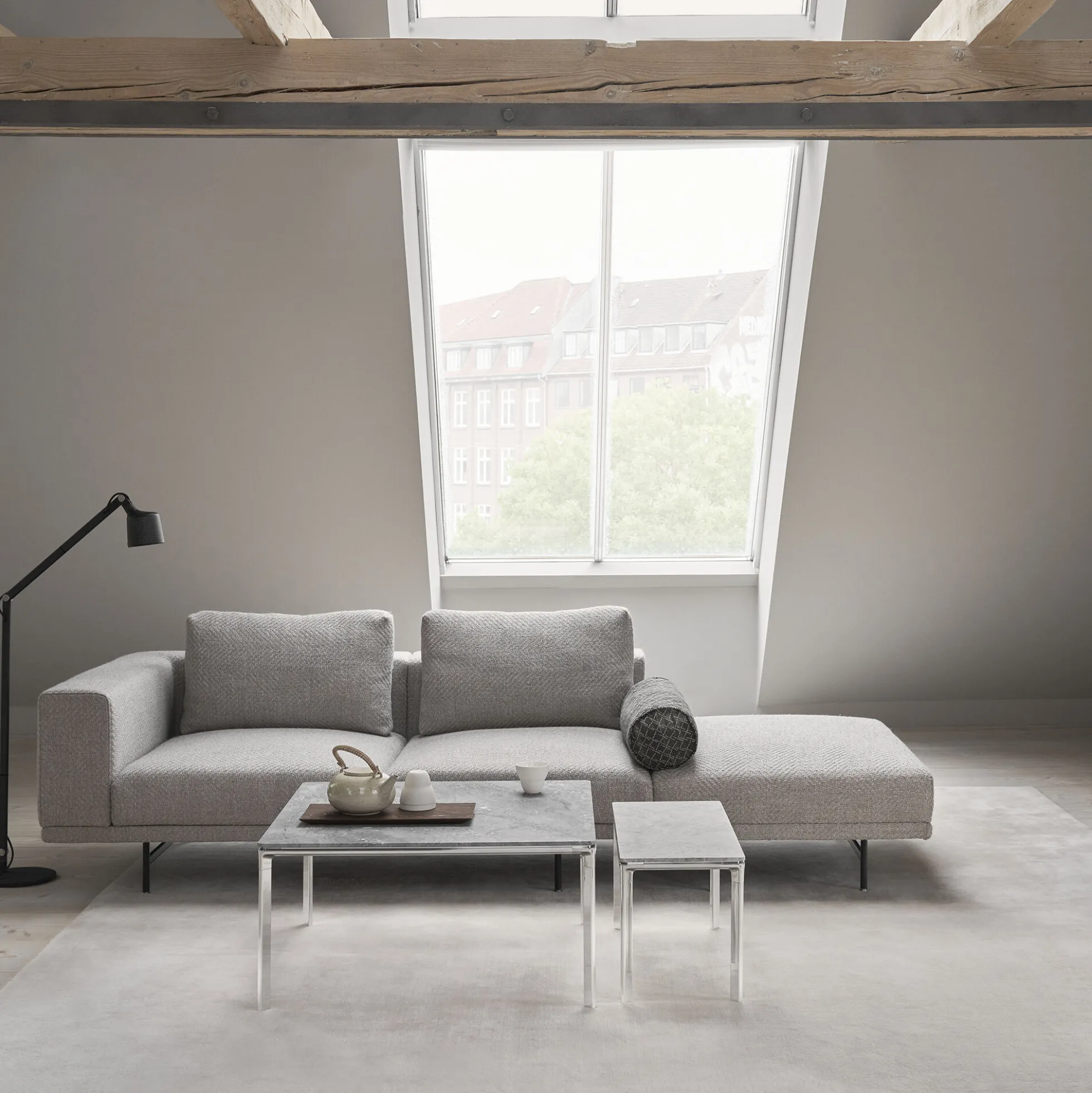 VIPP426 Coffee Table Square, sky grey