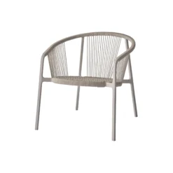VIPP712 Lagrasse Lounge Chair, light grey