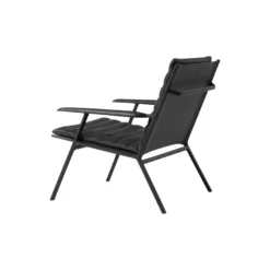 VIPP456 lænestol, sort/sort