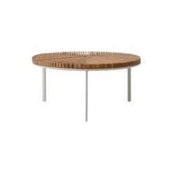 VIPP716 Open-Air Coffee Table, teak/light grey
