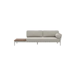 VIPP720 Open-Air Sofa Open End, left, light grey