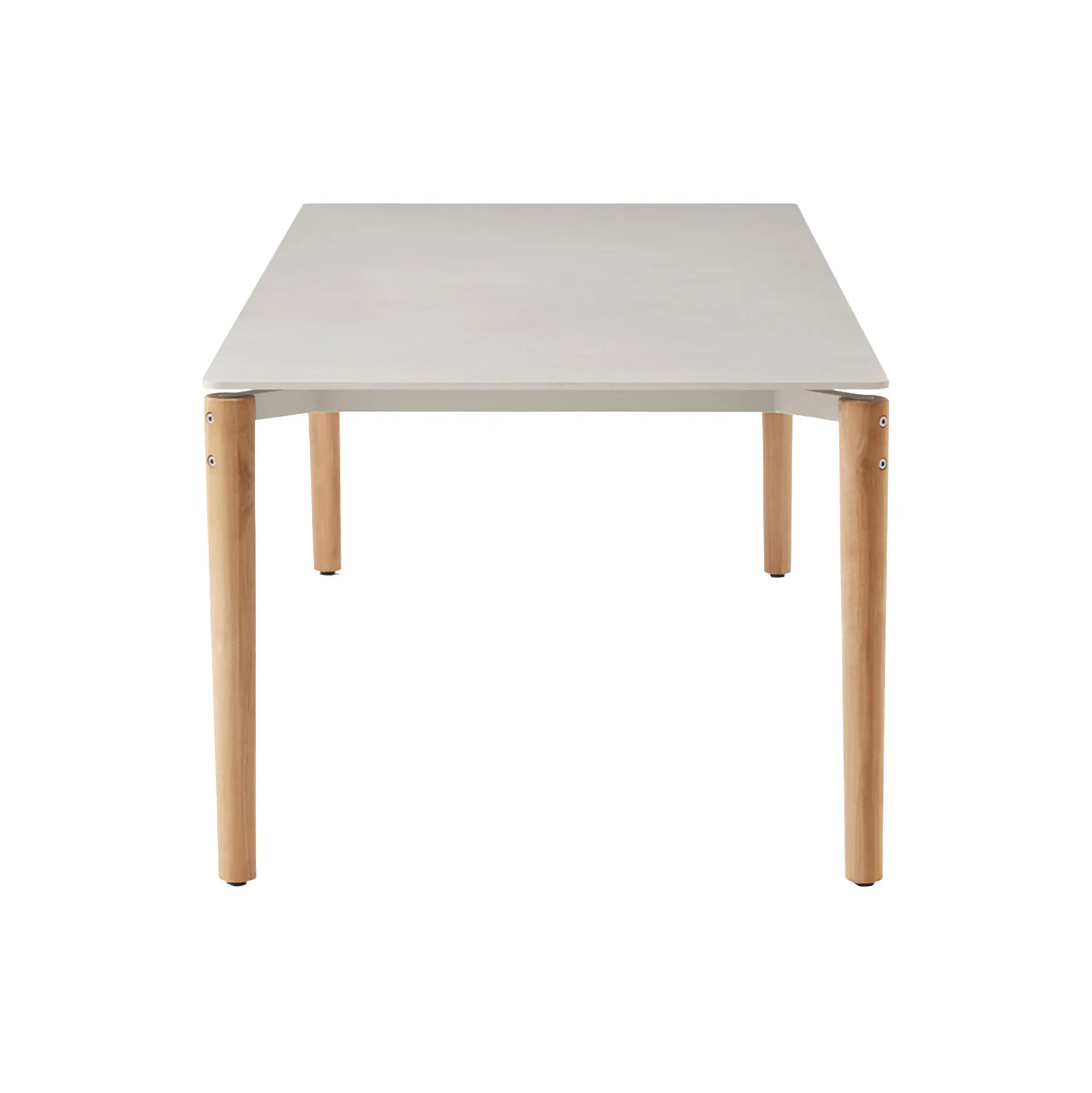 VIPP719 Open-Air Table, teak/light grey