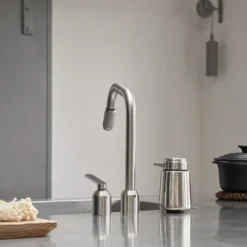 VIPP9 sæbedispenser, rustfrit stål
