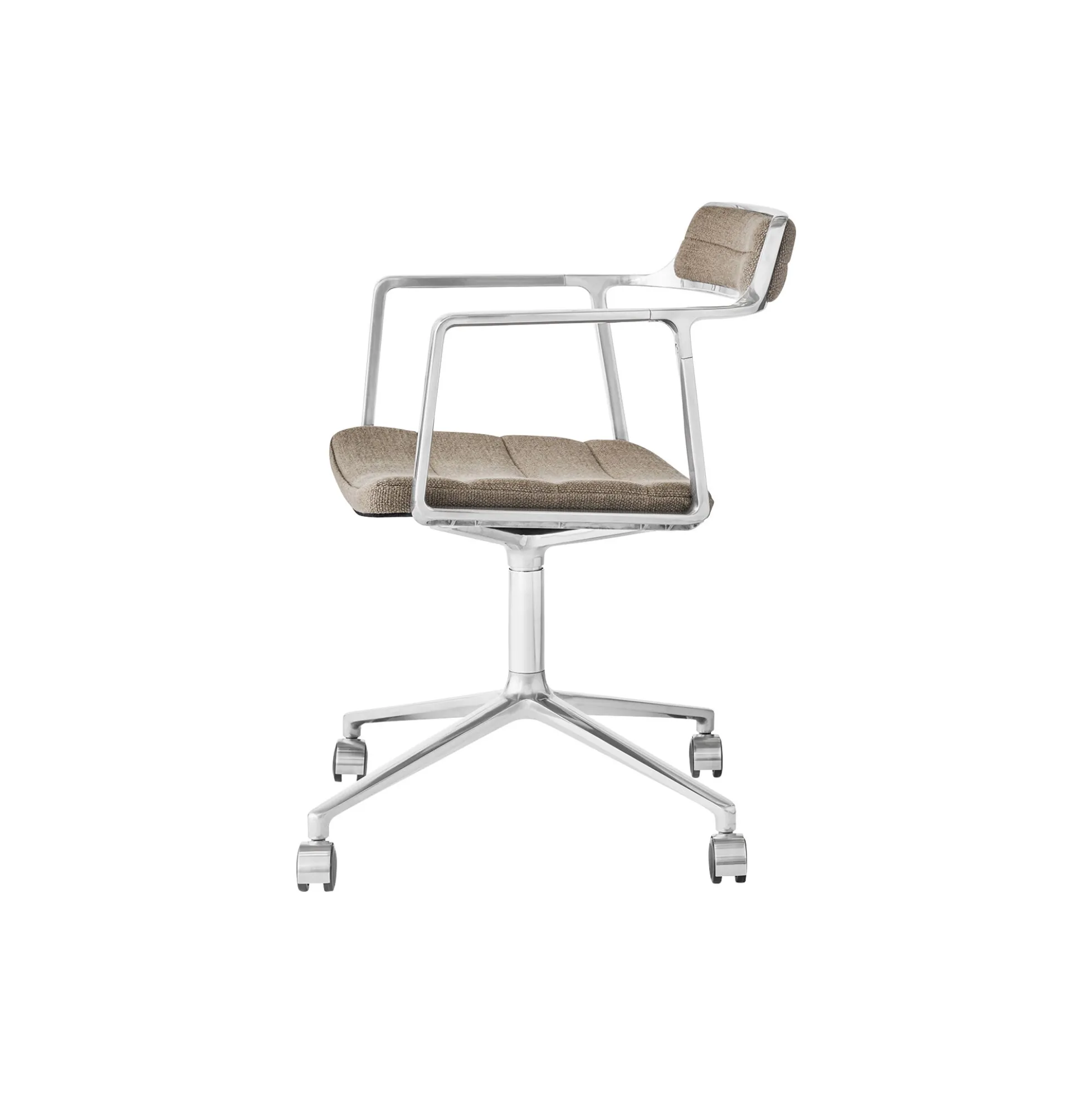 VIPP452 Swivel Chair with Castors, black/black