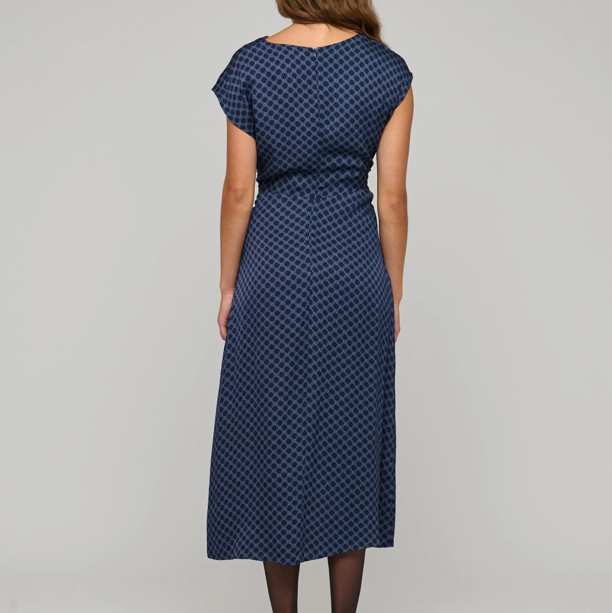 VirginiaDEA NS Dress Midi, kudibal midnight