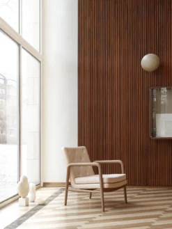 VLA76 Foyer loungestol, Sif 90/olieret eg