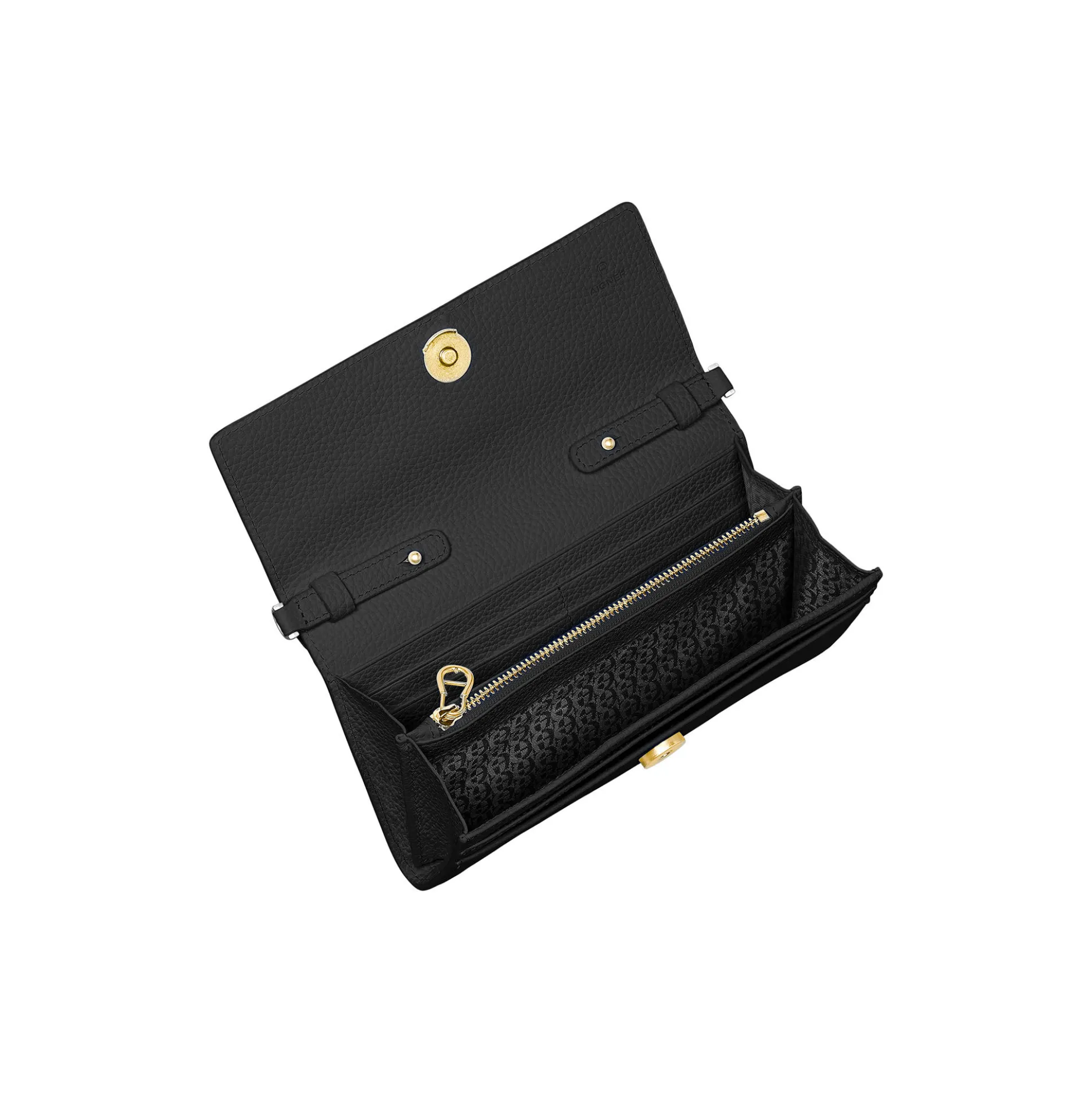 Wallet on Chain with Handle, black