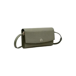 Wallet With Strap, moss green