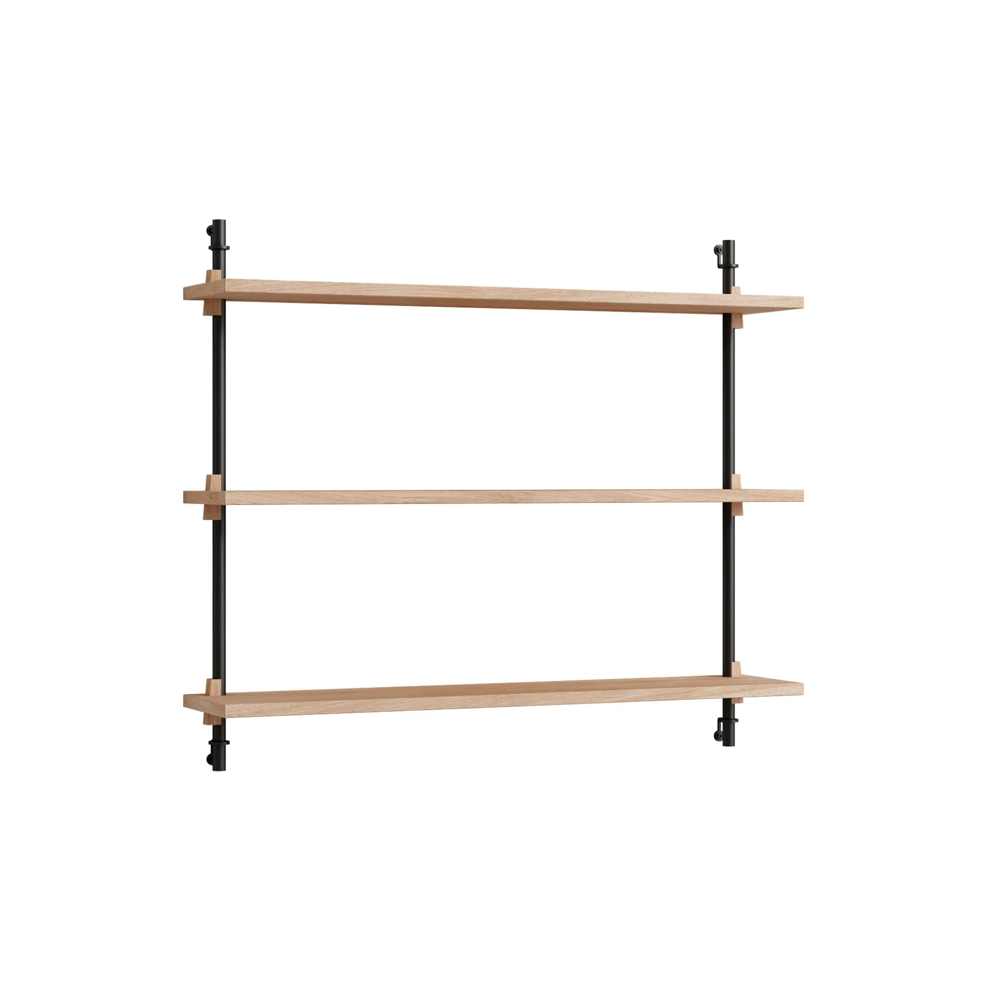 Wall Shelving Small, oak/black