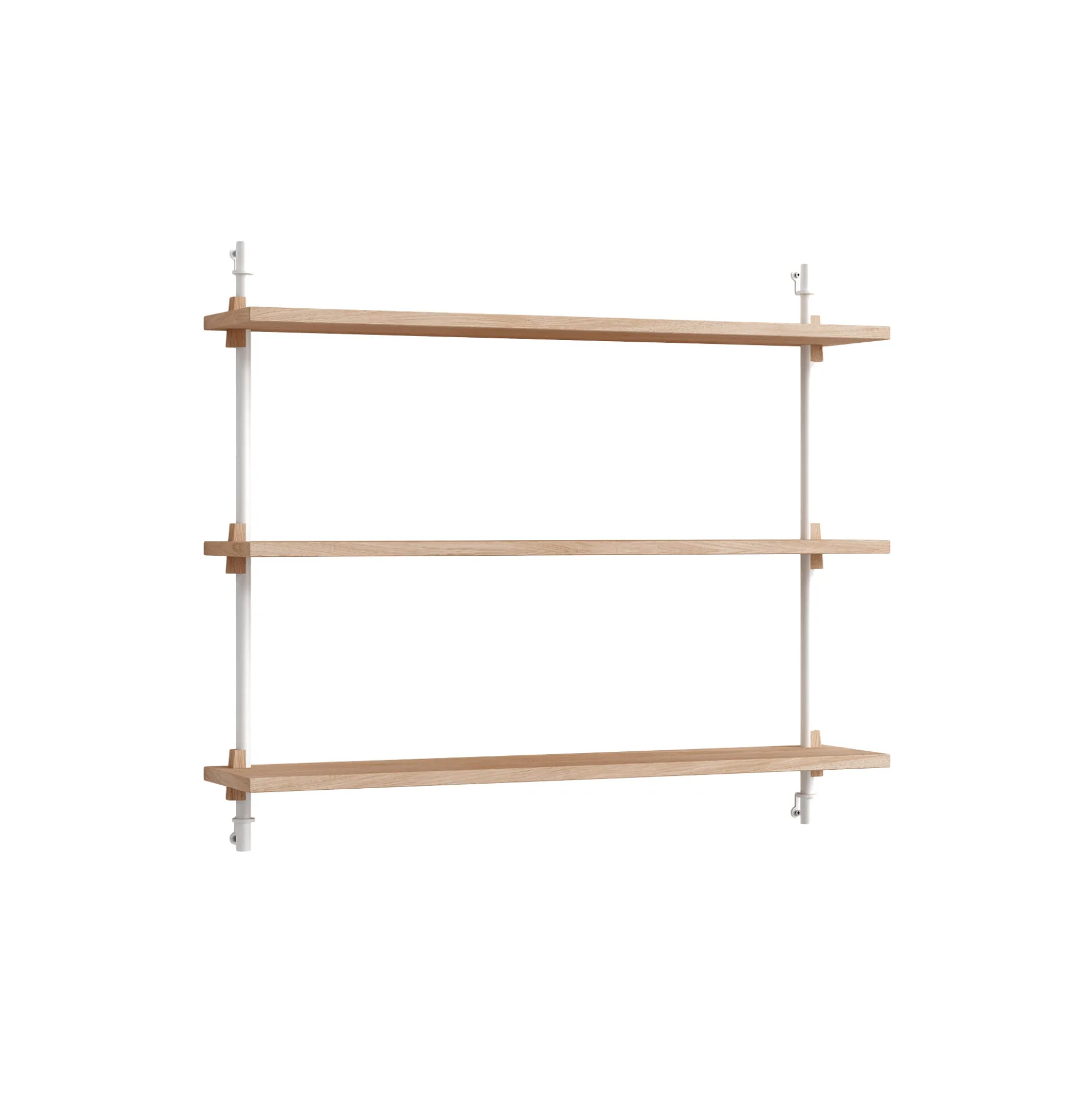 Wall Shelving Small, oak/white