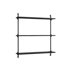 Wall Shelving Standard, black/black