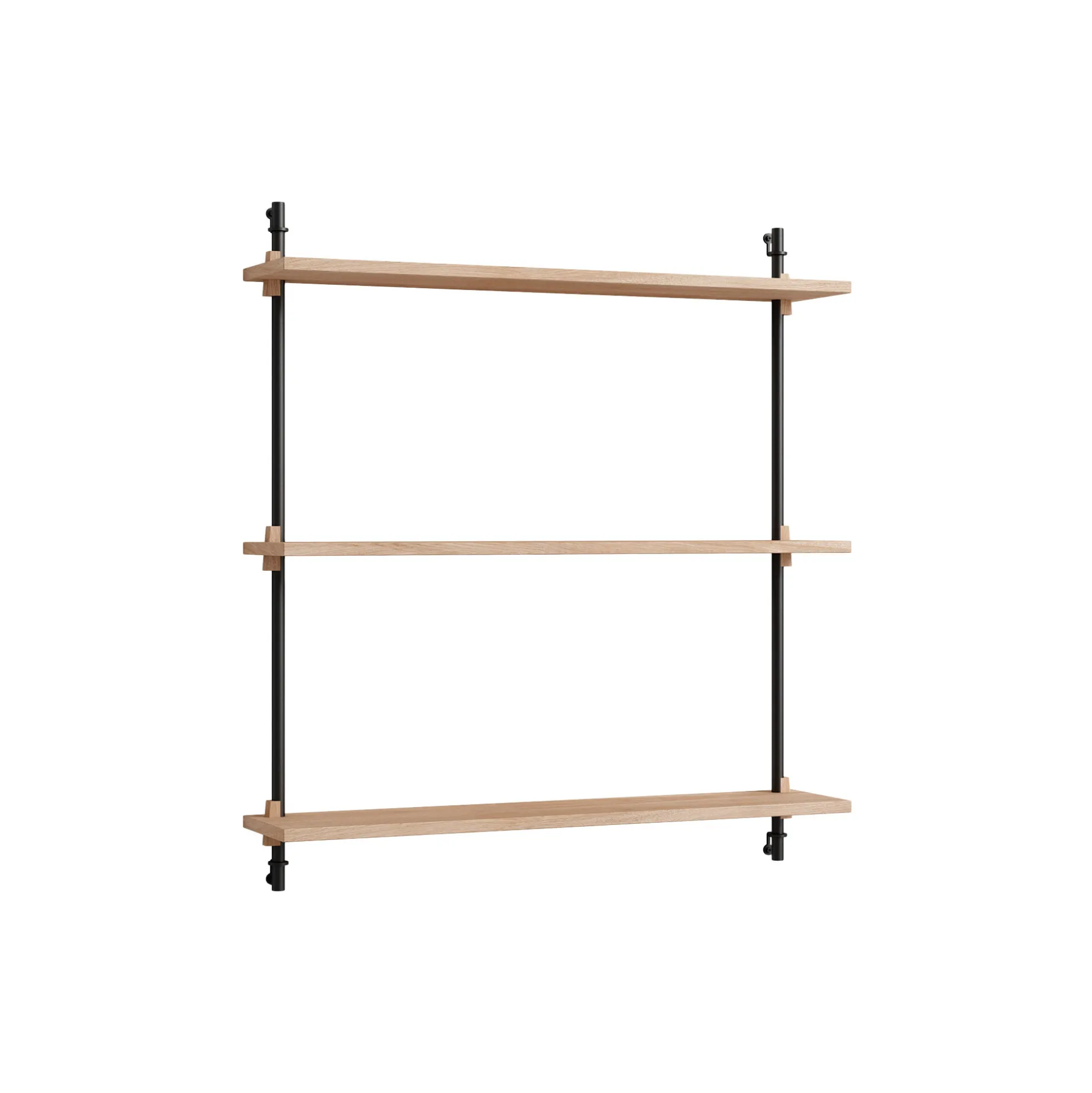 Wall Shelving Standard, oak/black