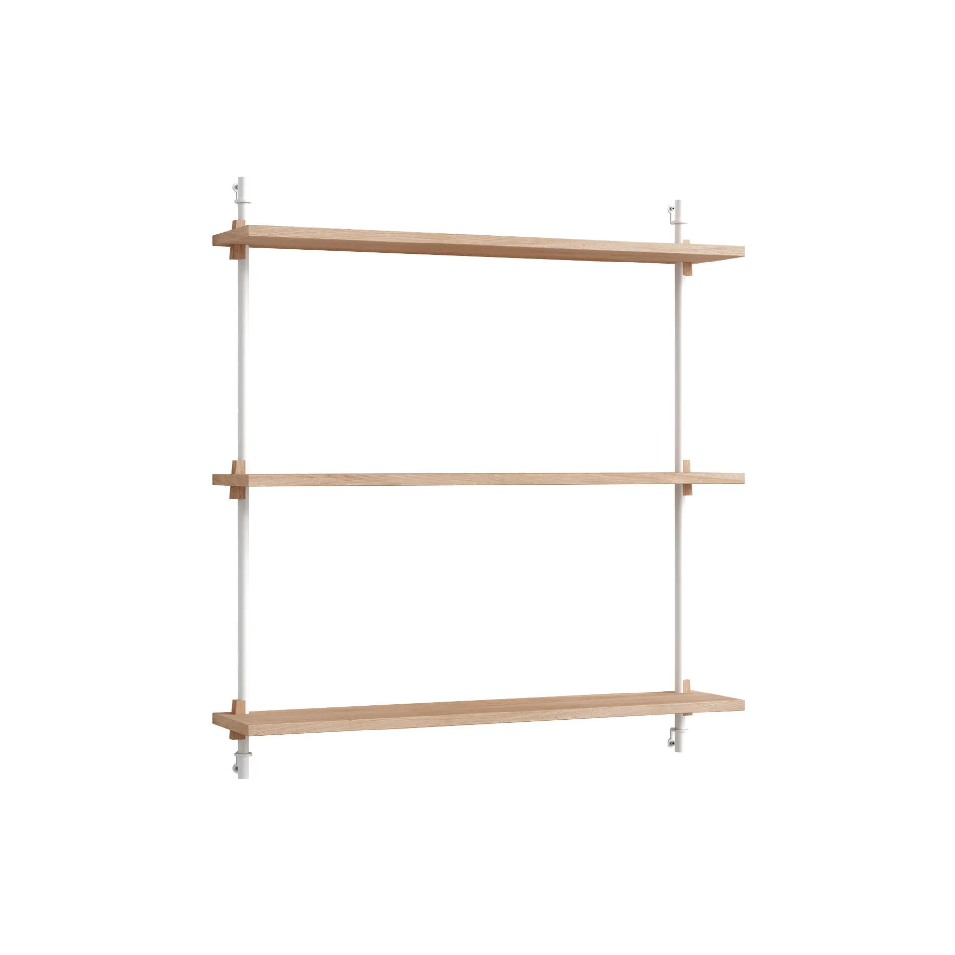 Wall Shelving Standard, oak/white