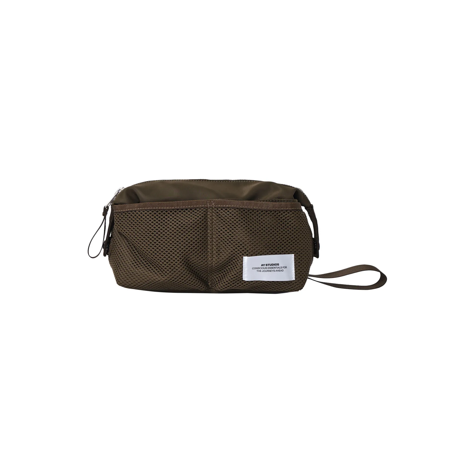Wash bag, army green