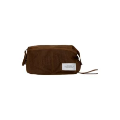 Wash bag, brown