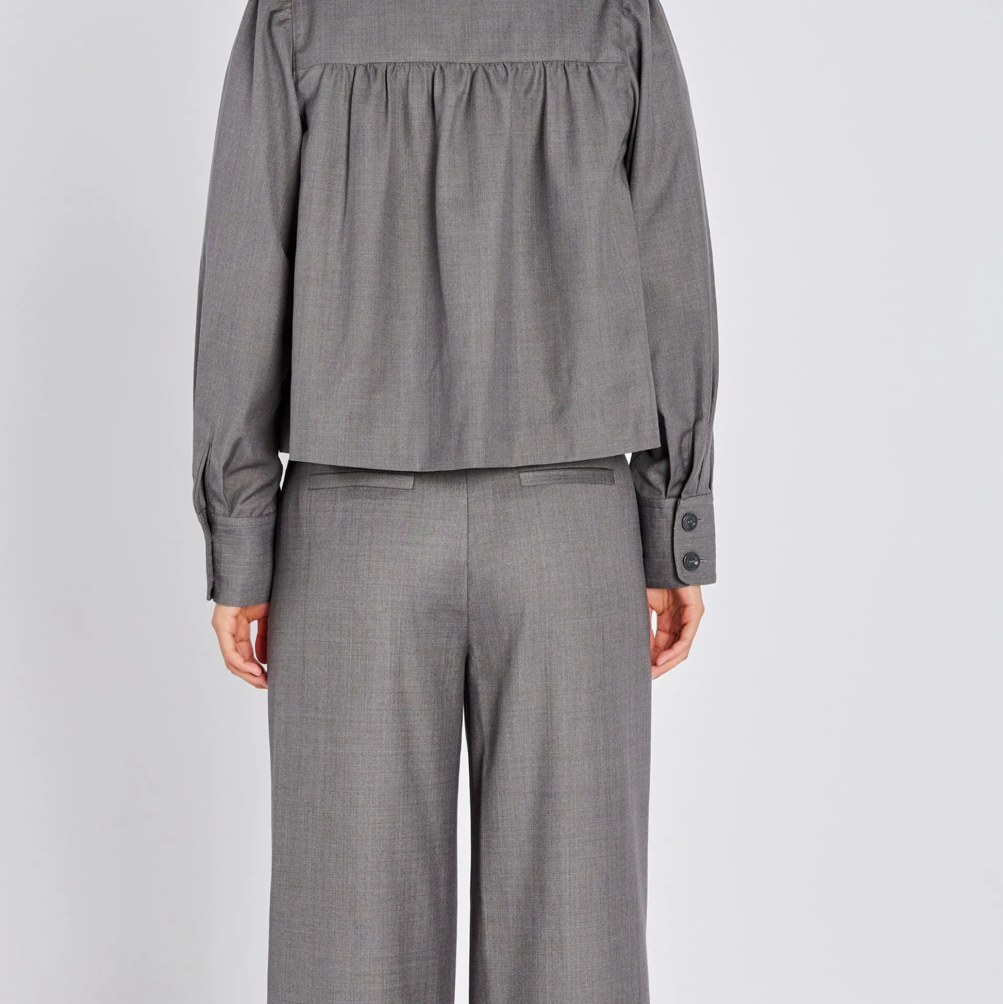 WaterlilyBBTindra Blazer, grey melange