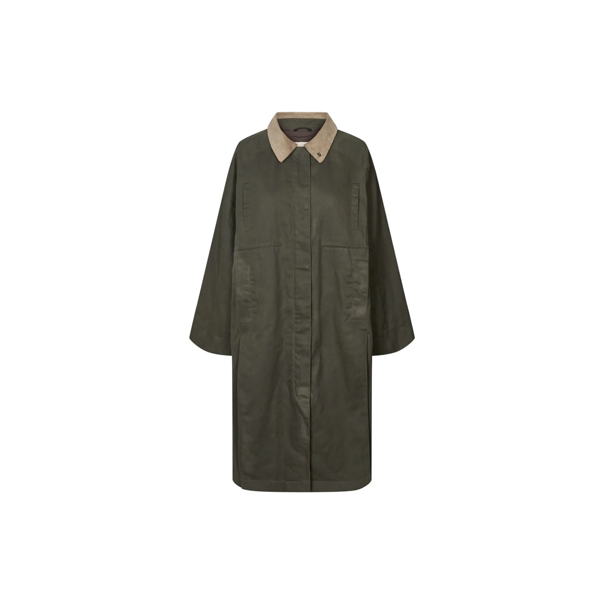 Waxed Coat Cloudy, dark soil