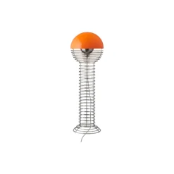 Wire gulvlampe, orange