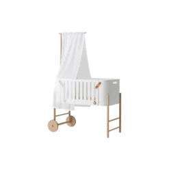 Wood co-sleeper sengehimmel, hvid