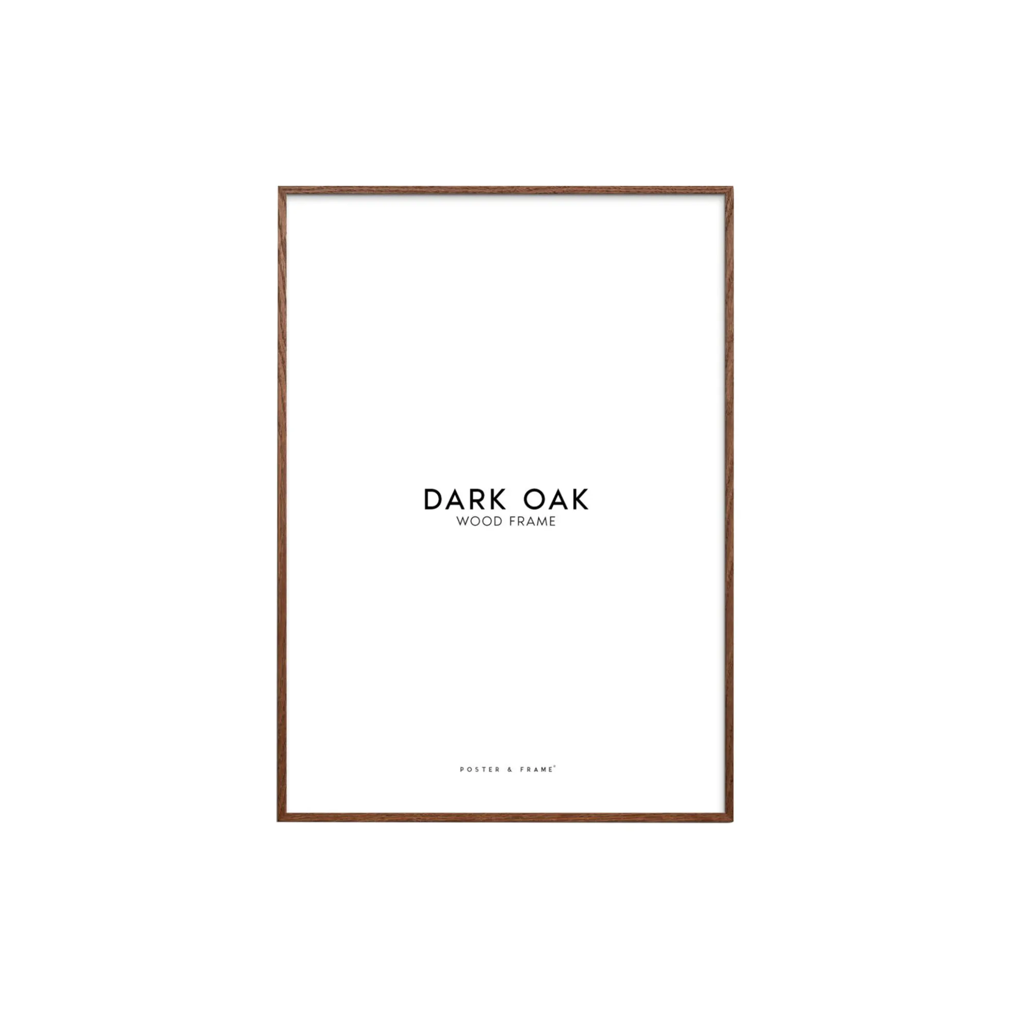 Wood Frame, dark oak