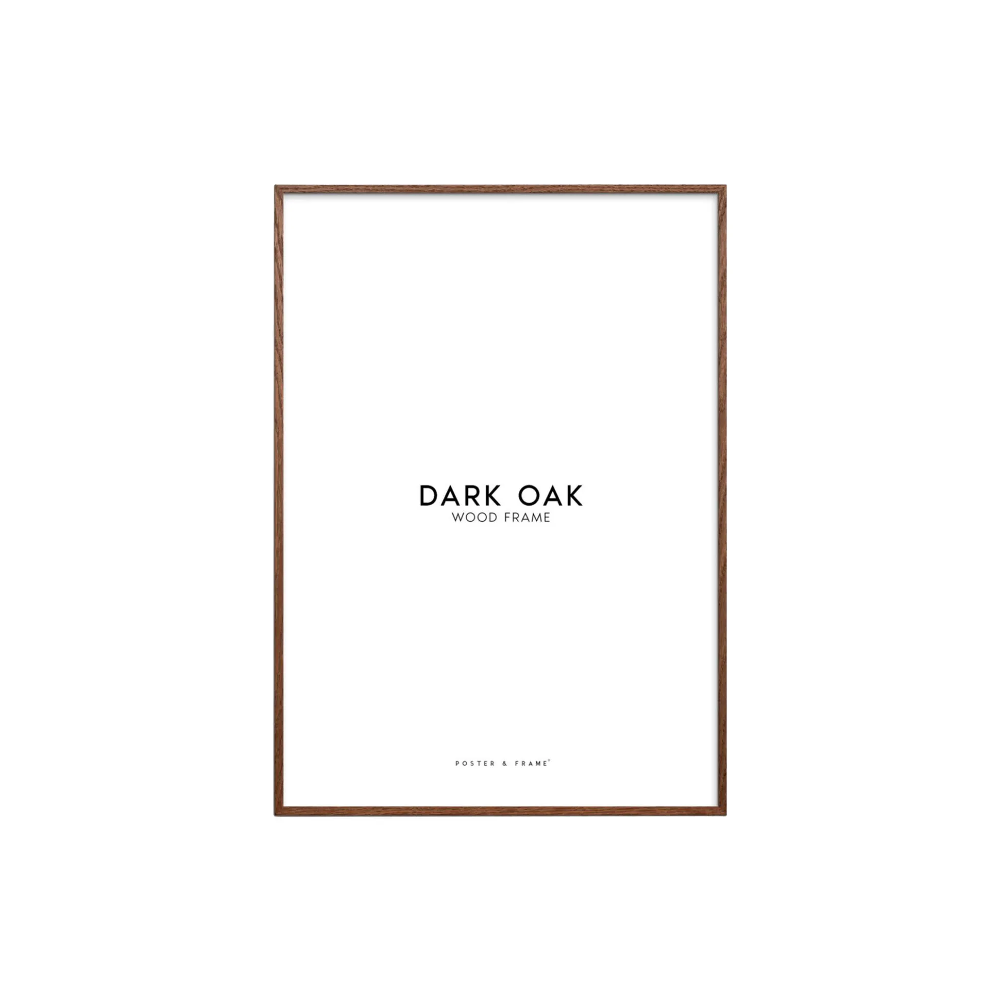 Wood Frame, dark oak