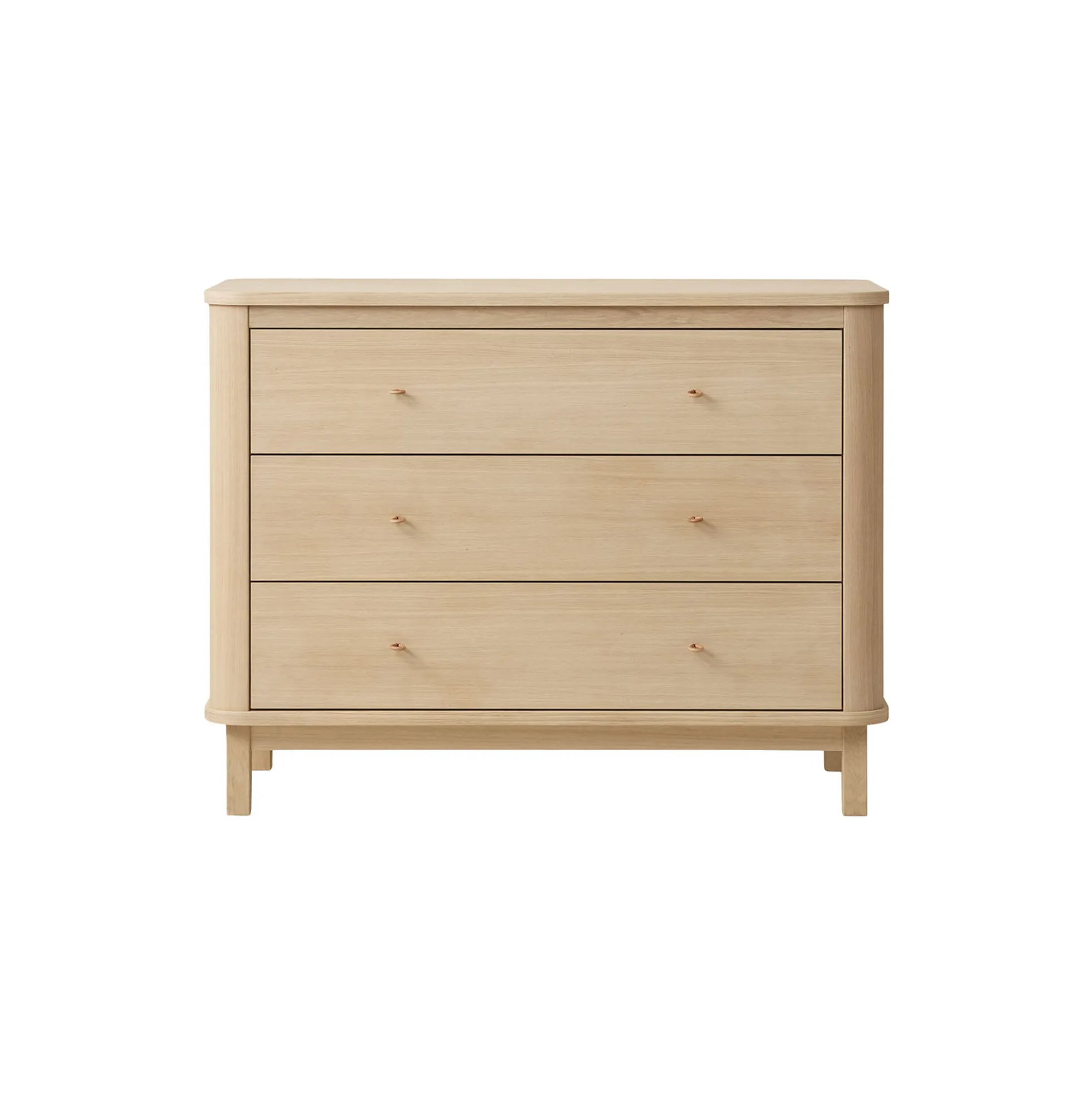 Wood kommode 3 skuffer, eg