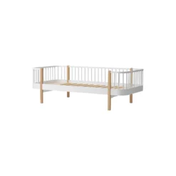 Wood Original sofaseng 90x200 cm, hvid/eg