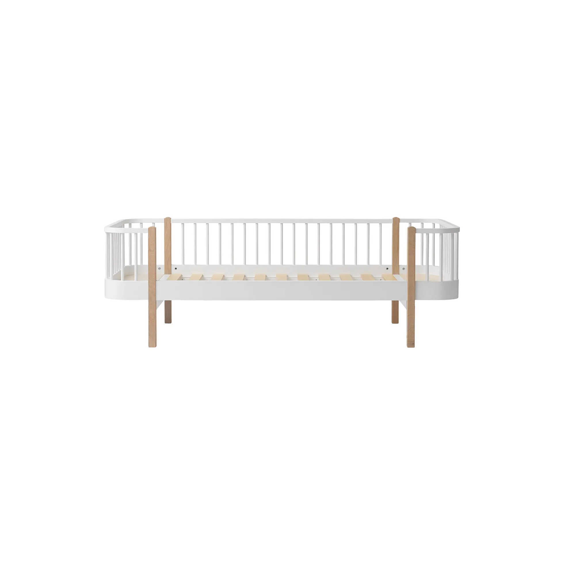 Wood Original sofaseng 90x200 cm, hvid/eg