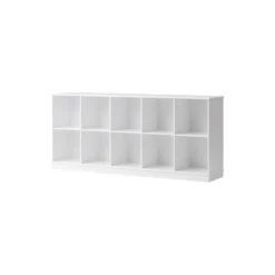 Wood reol 5x2 vandret med sokkel