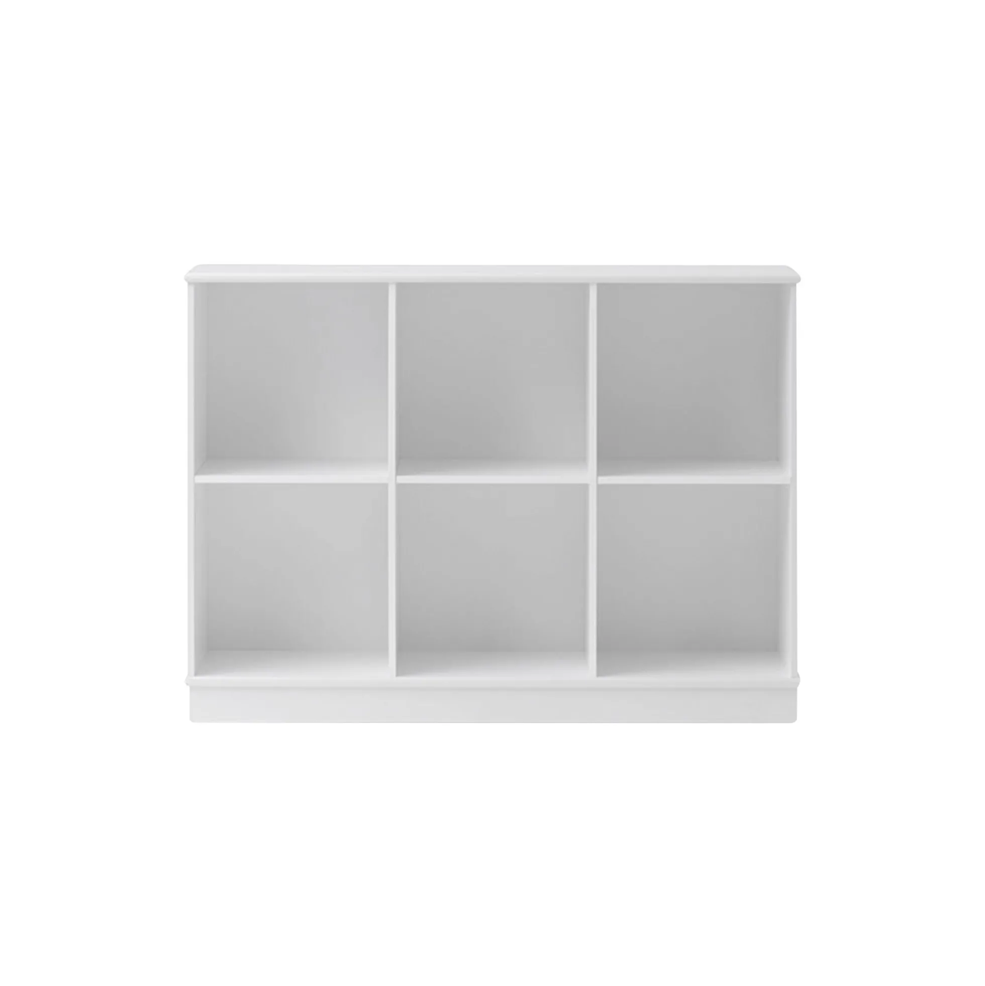 Wood reol 3x2 vandret med sokkel