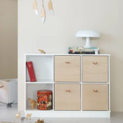 Wood reol 3x2 vandret med sokkel