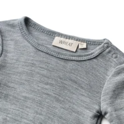 Wool Body L/S Lucca, 0224 melange grey