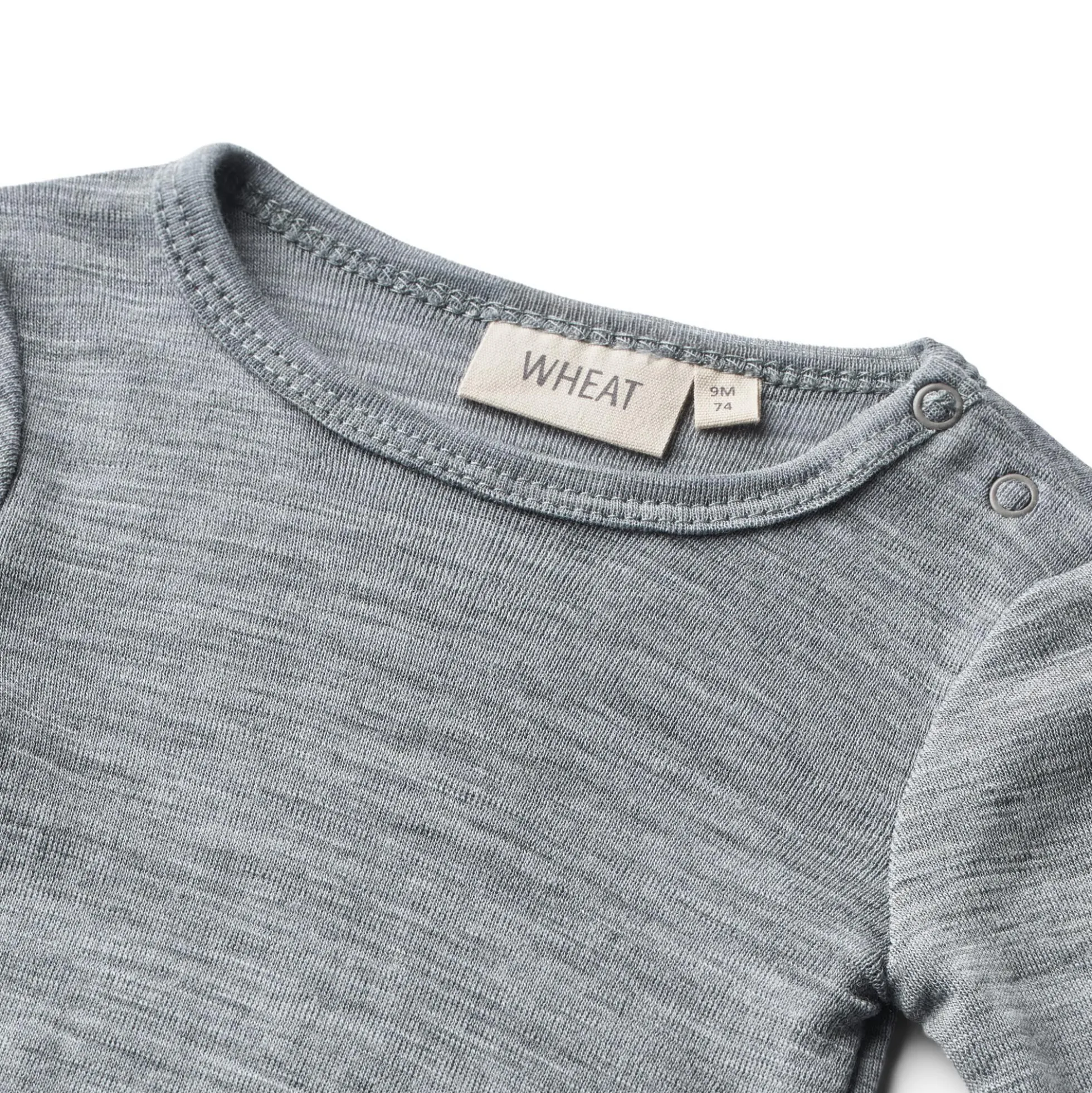 Wool Body L/S Lucca, 0224 melange grey