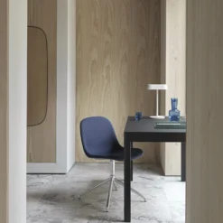 Workshop Table, black linoleum/black