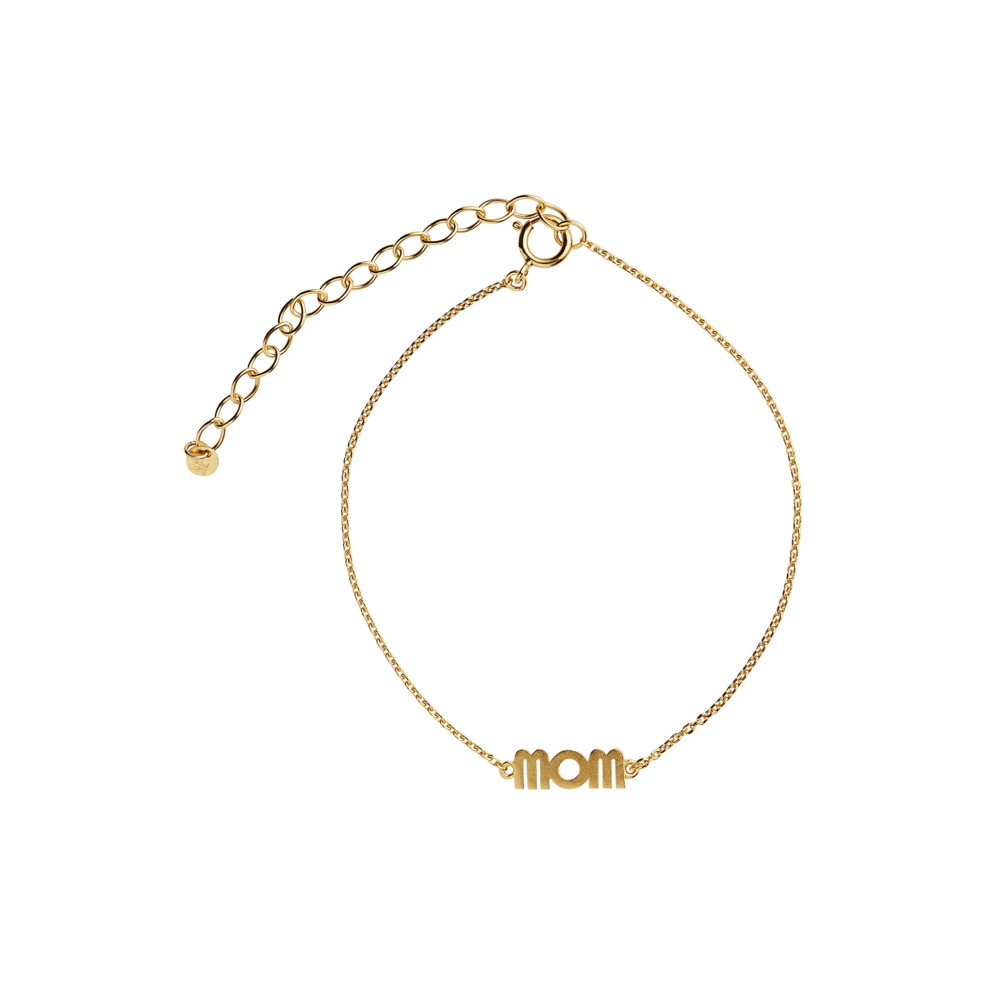 Wow Mom Bracelet, gold