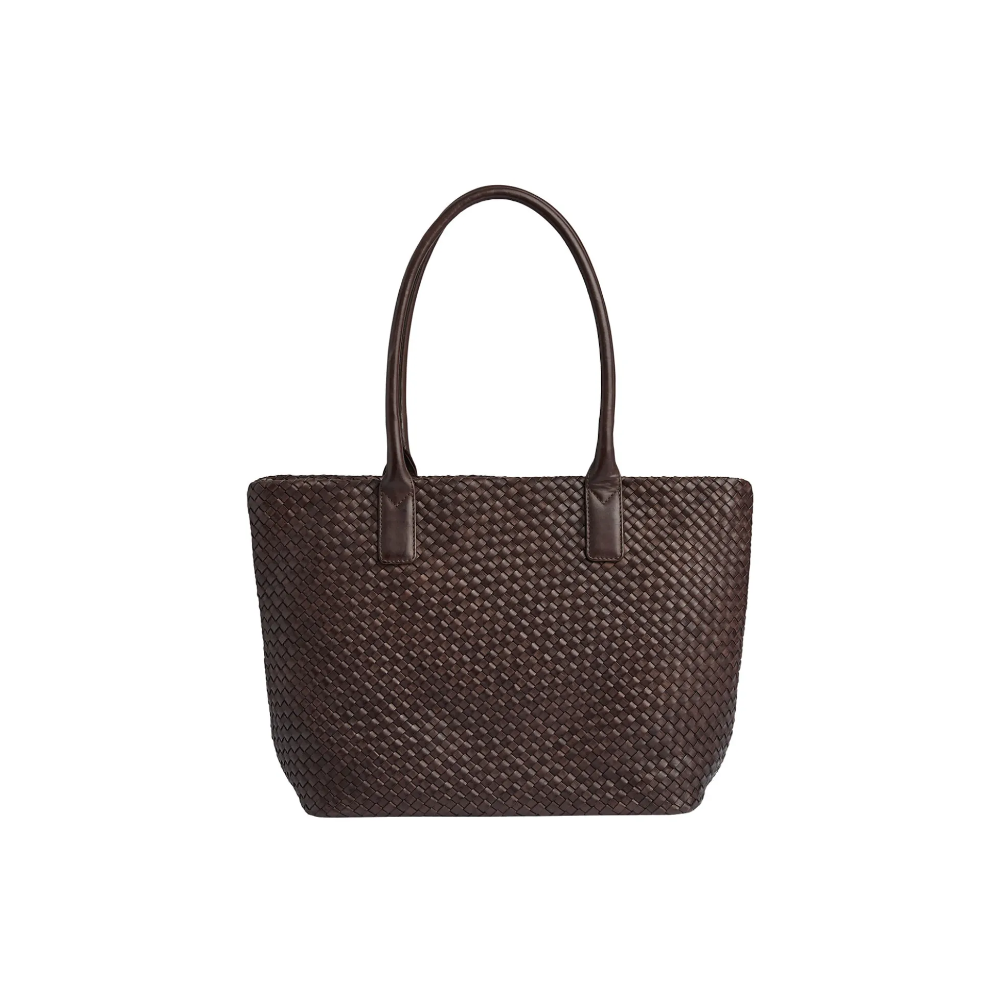 WrenMBG Shopper Weave, dark brown
