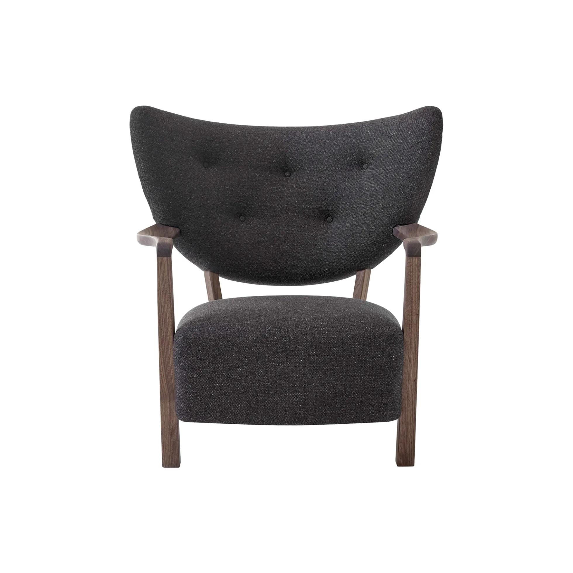 Wulff ATD2 Lounge Chair, hallingdal 376/oiled walnut