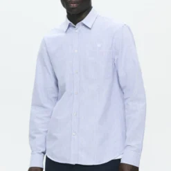 WWAdam Shirt, blue/white stripe