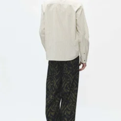 WWAdrian shirt, silver birch stripe