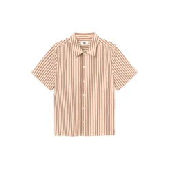WWAdrian SS Shirt, ginger bread stripe