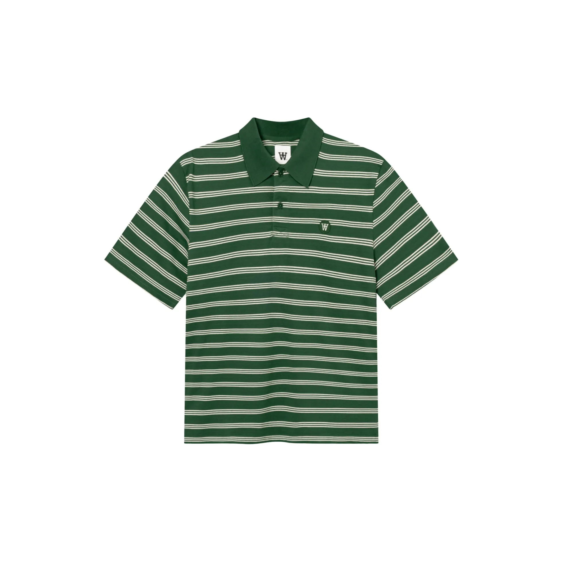 WWColton Polo, eden stripe