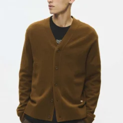 WWlogo cardigan, desert palm