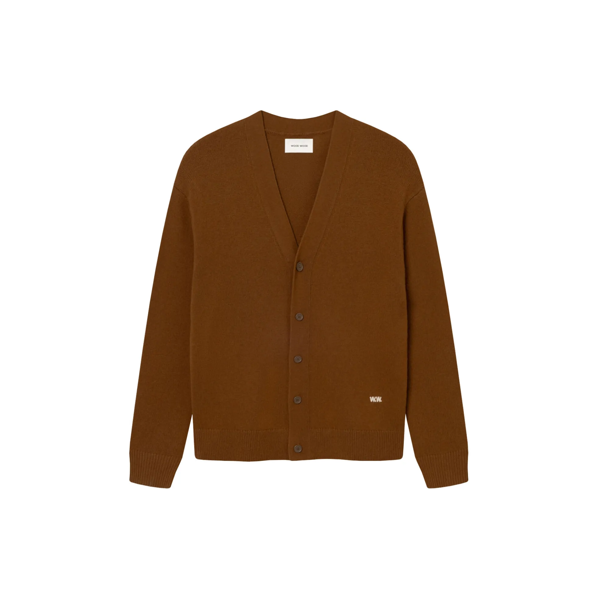 WWlogo cardigan, desert palm