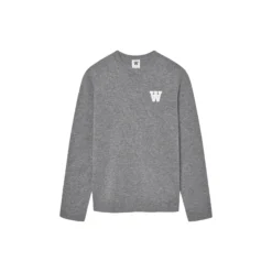 WWTay Pullover, light melange grey