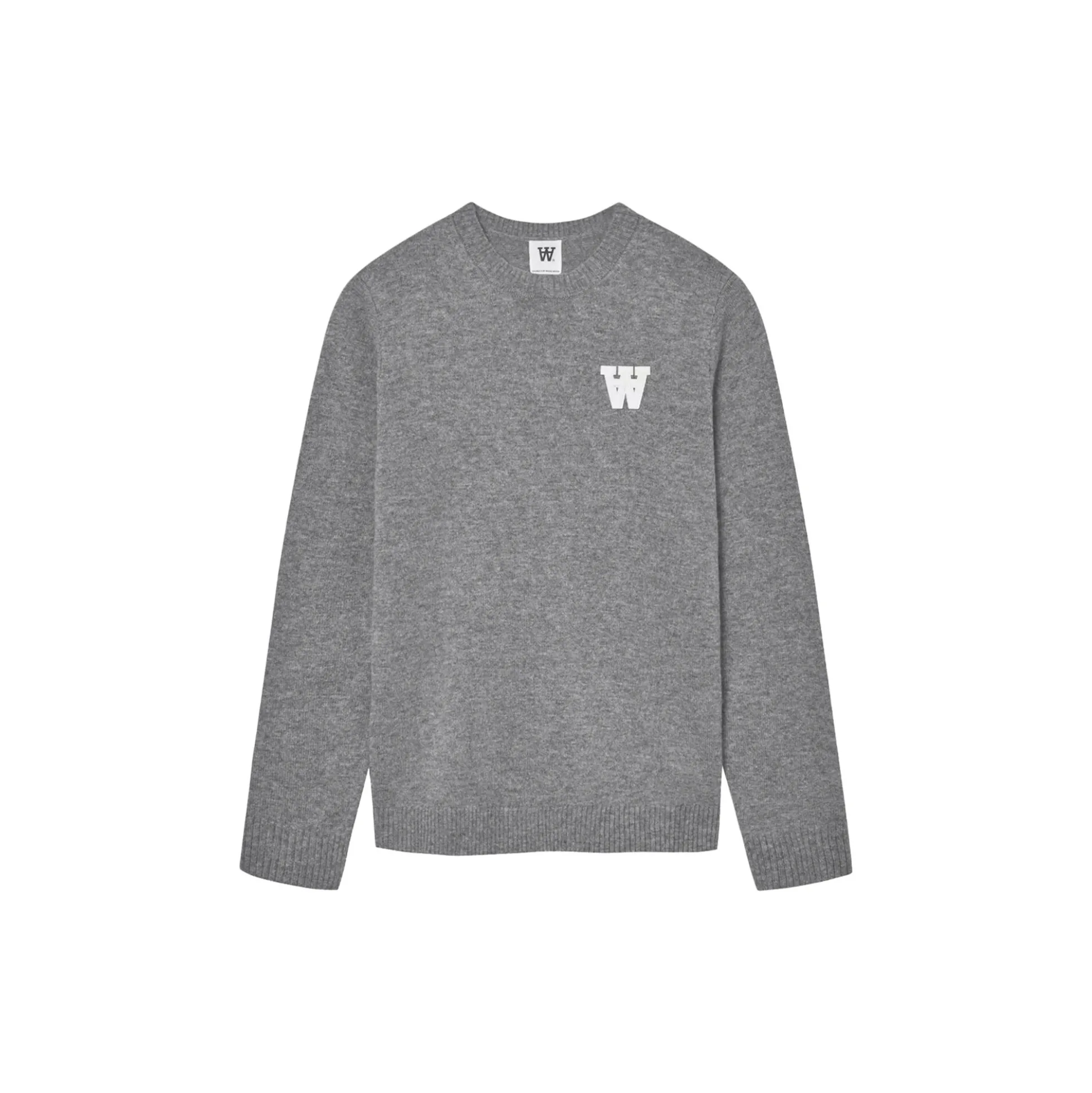 WWTay Pullover, light melange grey