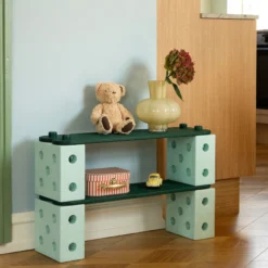 2 x balancebomme, forest green