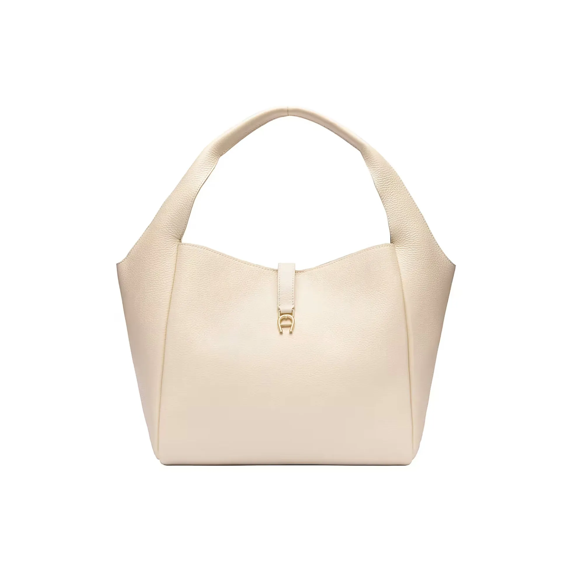 Zaira Hobo Bag M, macadamia white