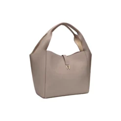 Zaira Hobo Bag M, taupe