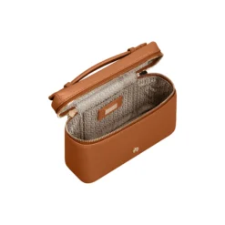 Zelda XS Handbag, dark cognac