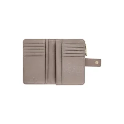 Zita Combination Wallet, taupe